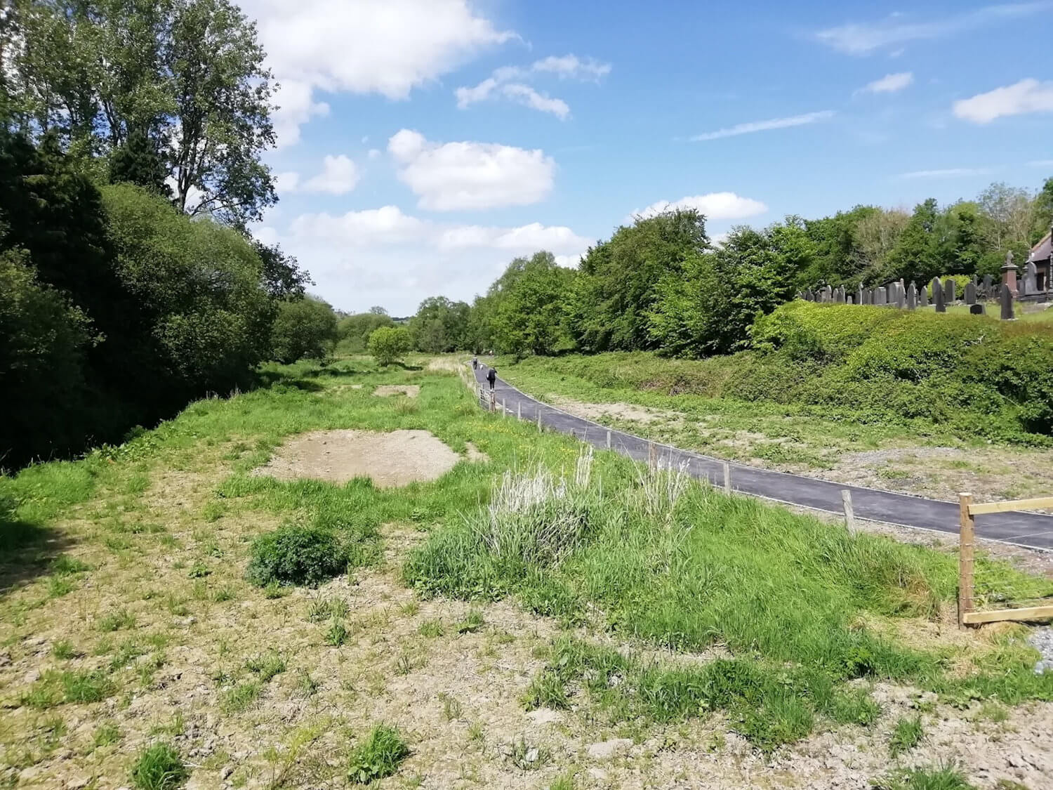 Lampeter University path upgrade