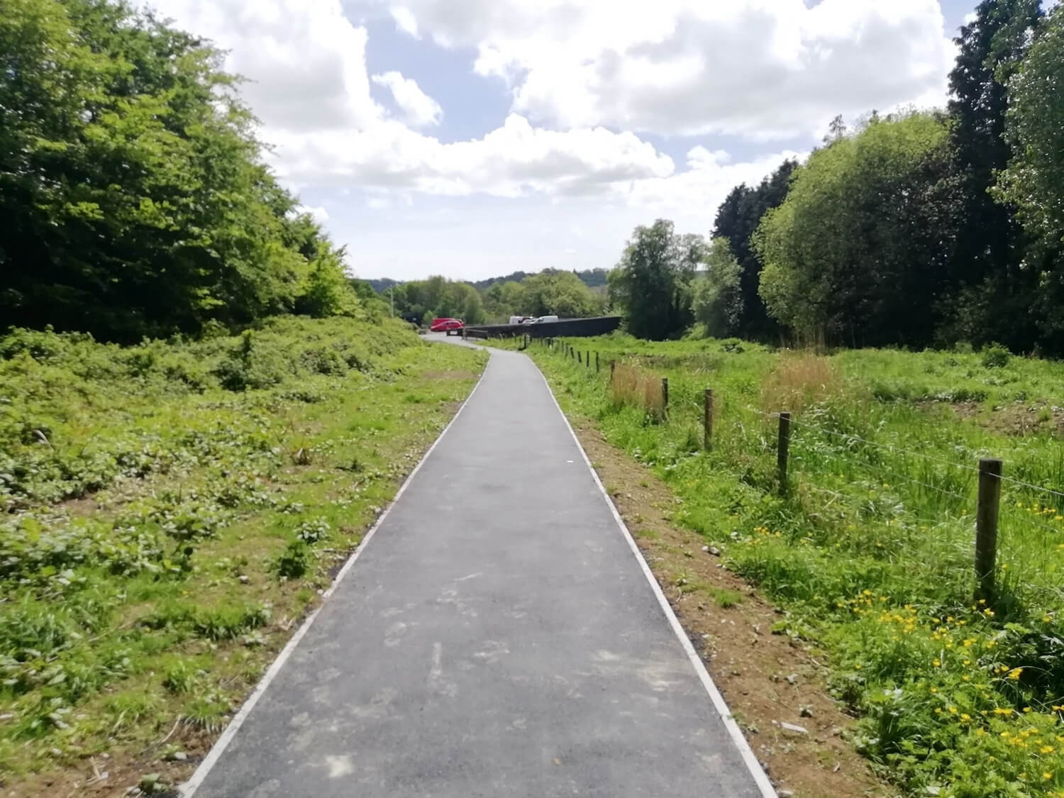 Lampeter University path upgrade