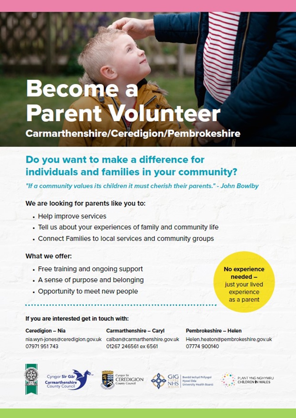 Parent Volunteer