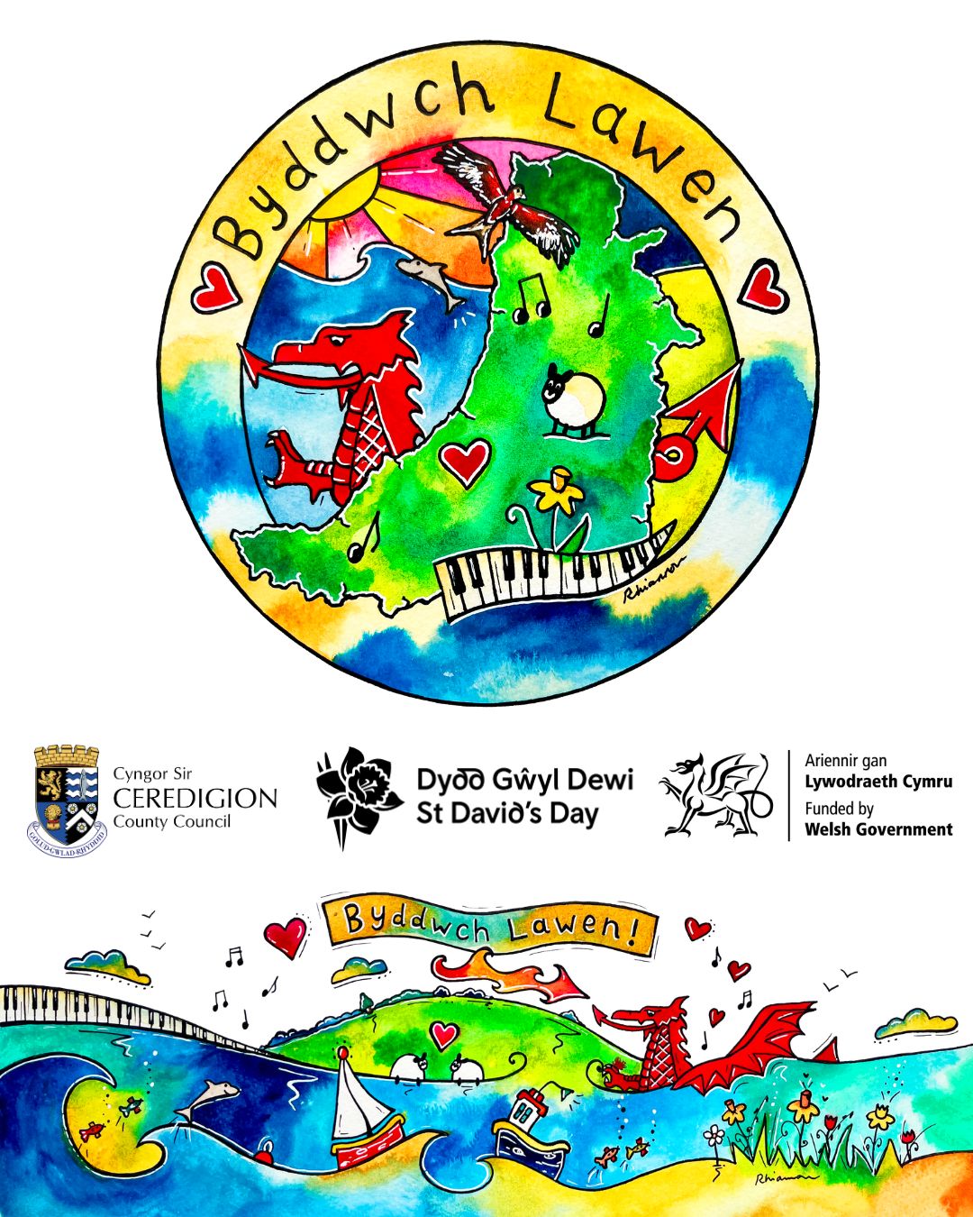 Ceredigion celebrates St David’s Day with countywide fringe-style festival 