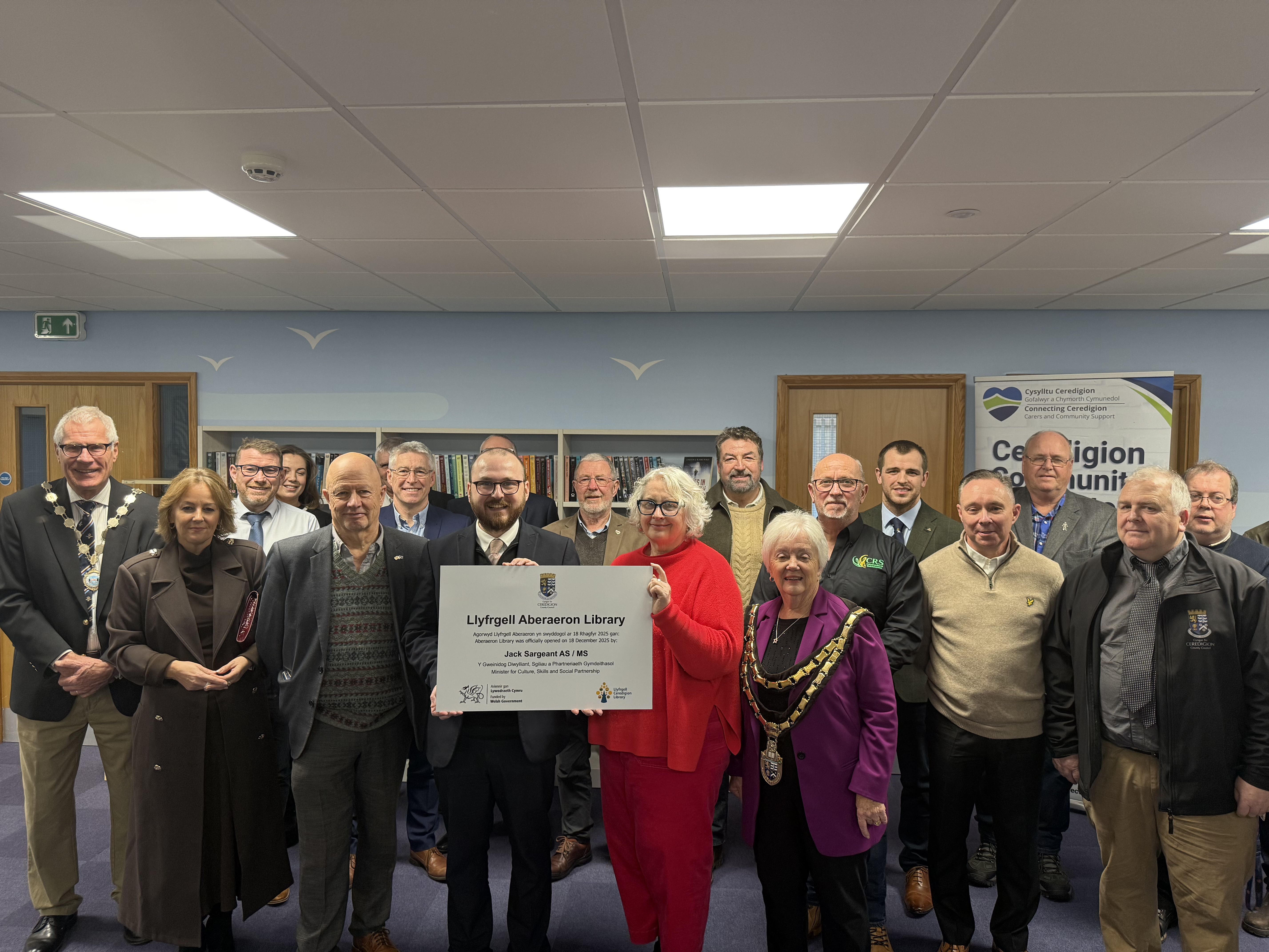 Major investment transforms Aberaeron’s leisure and library facilities