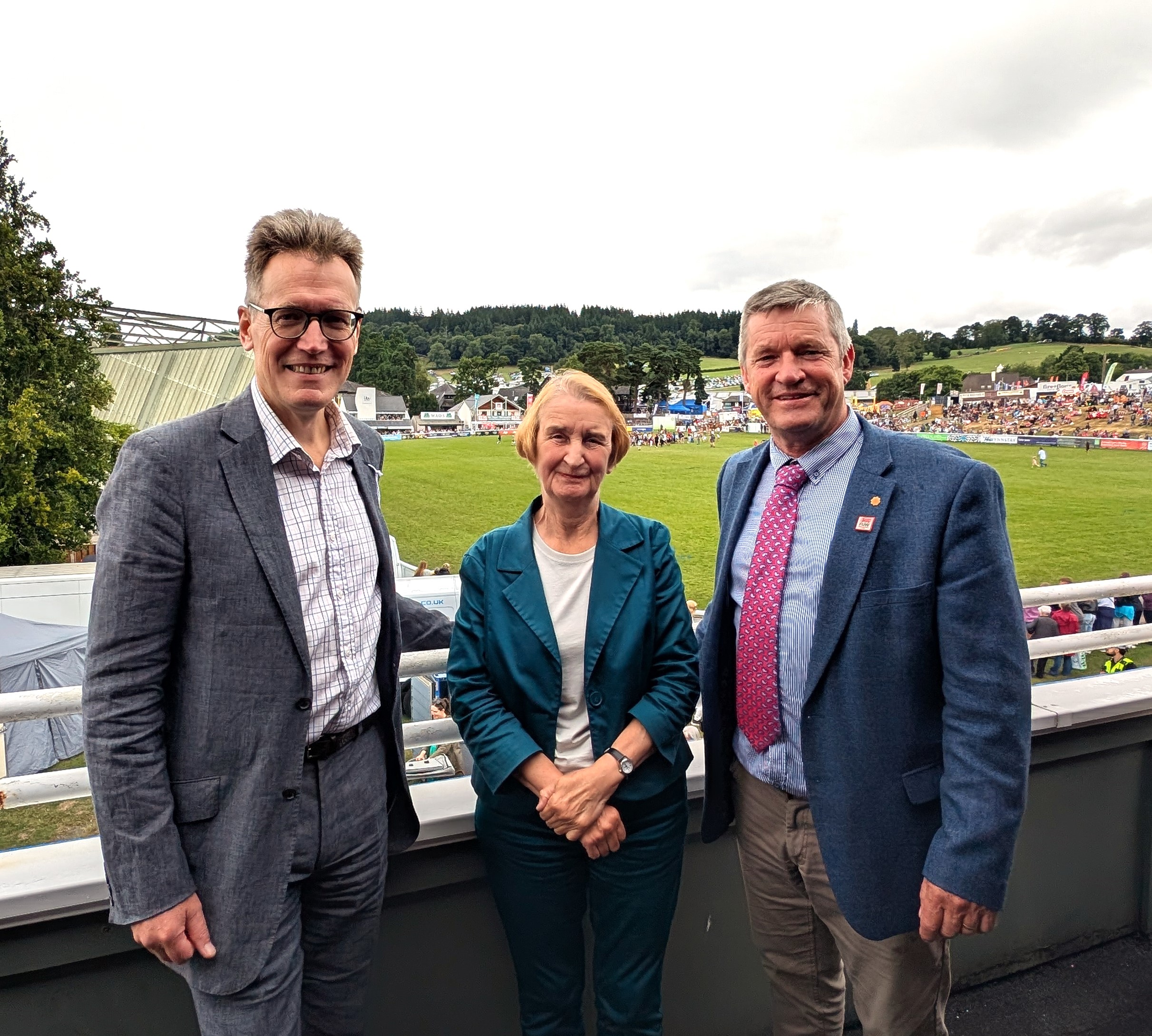 Progress and partnership at the Royal Welsh: Leaders reflect on Growth Deal and wider investment in Mid Wales