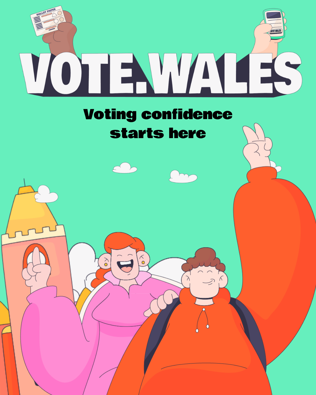 Ready to vote? Register for the Senedd Election