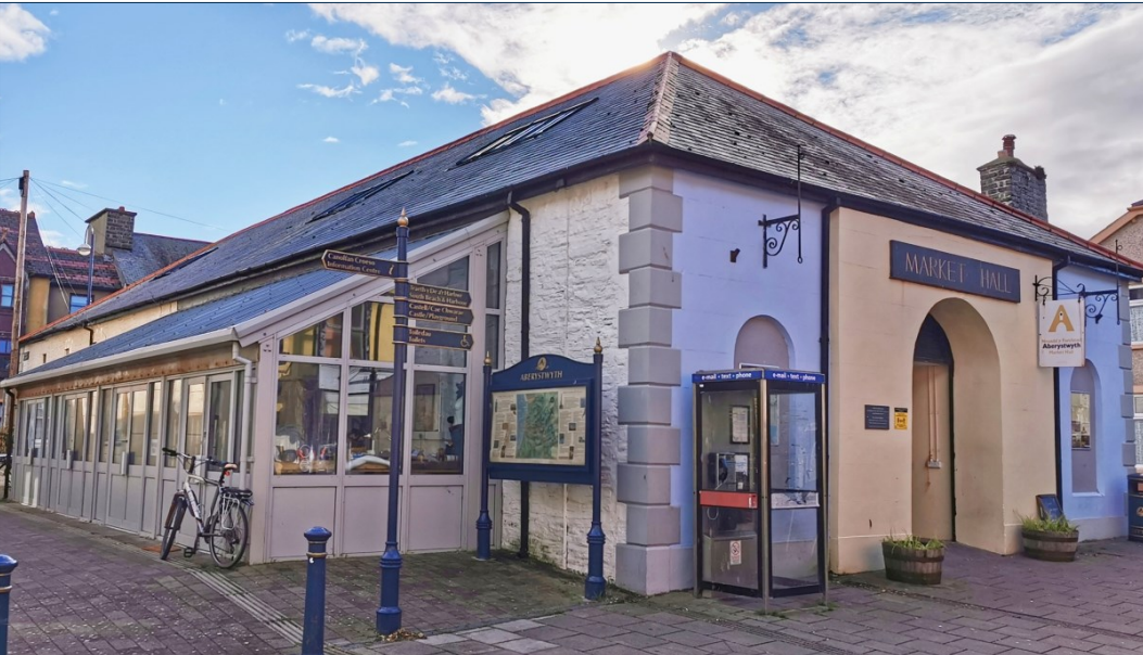 Aberystwyth Market Hall building