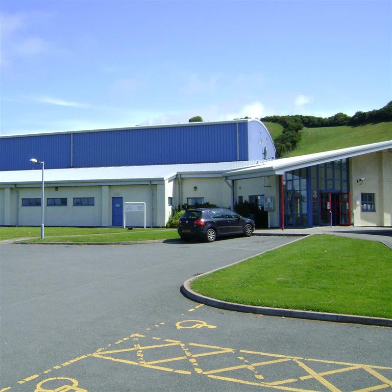 Improvement works at Aberaeron Leisure Centre  