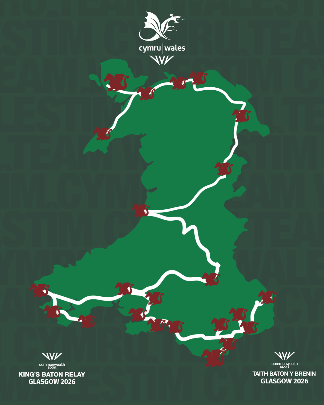 King’s Baton Relay to visit Ceredigion this June