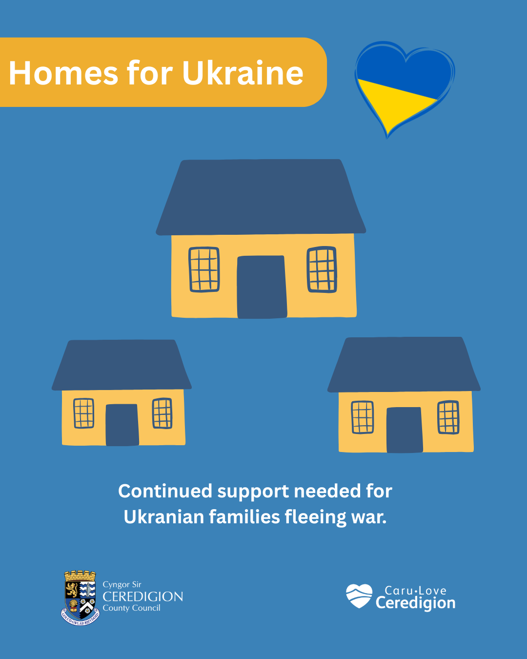 Continued support needed for Ukrainian families fleeing war